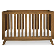 Otto 3-in-1 Convertible Crib in Walnut, Greenguard Gold Certified