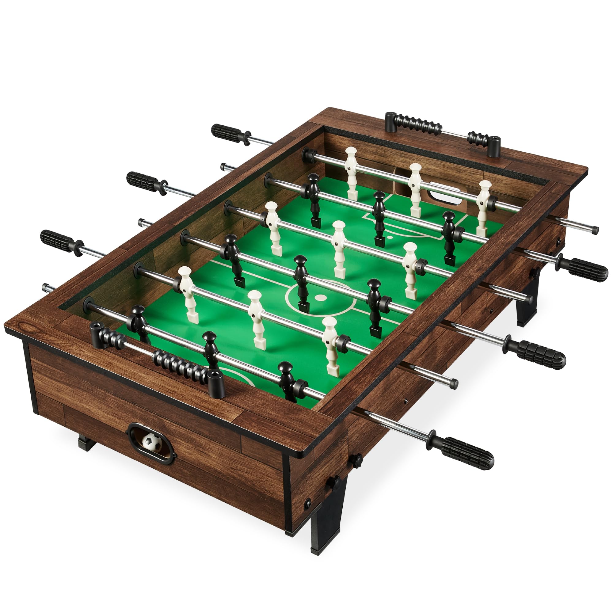 40in Tabletop Foosball Table, Compact Mini Arcade Table Hand Soccer