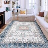 Area Rug 9x12, Washable Area Rugs 9x12 Living Room, Large Rugs for Bedroom