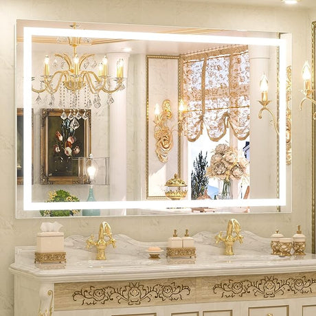 x 36 Inch Bathroom Mirror LED, Lighted Vanity Mirror with Front Lights for Wall