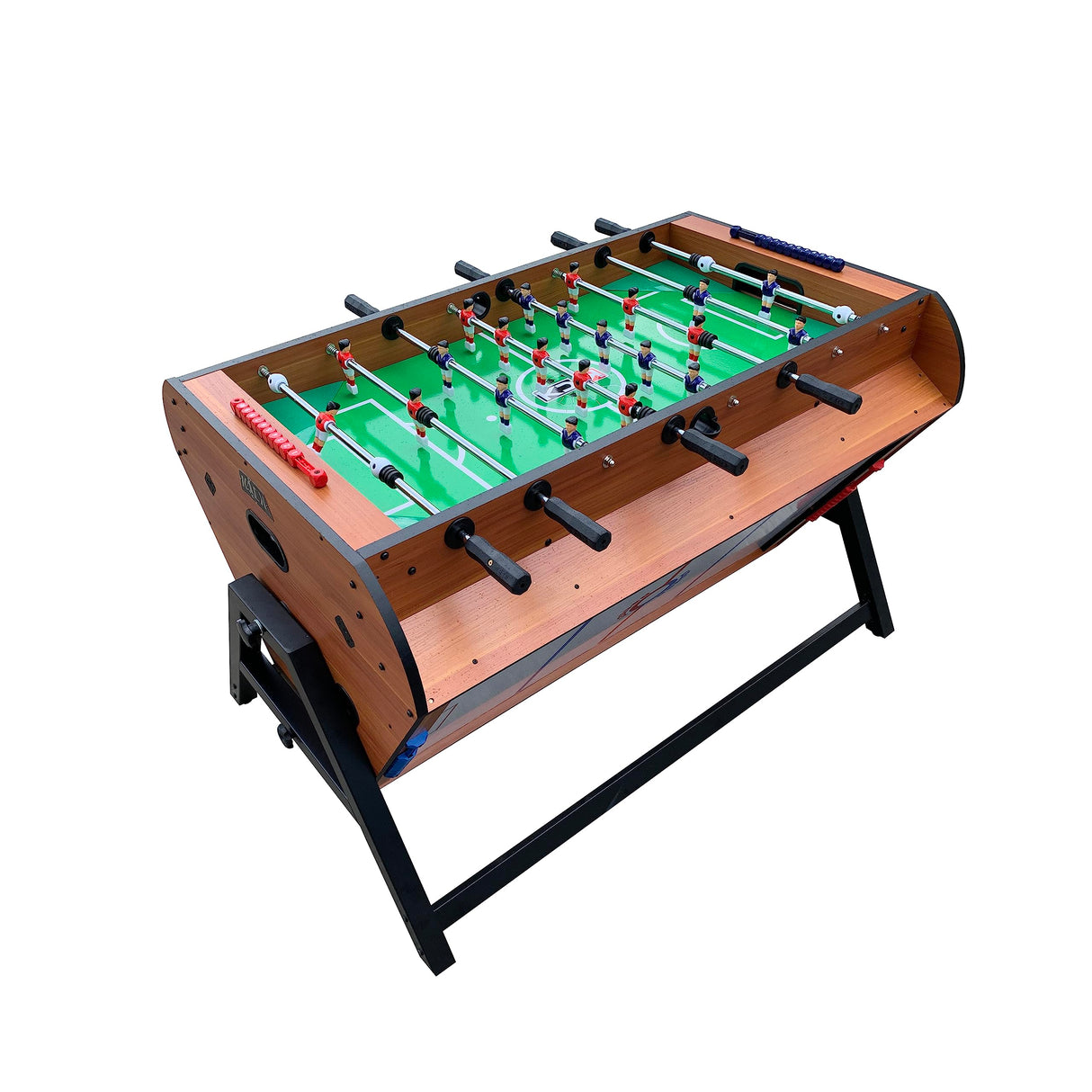 Telescopic Rods 3-in-1 Swivel Multi Game Table (Brown) - Combo Game Table Set