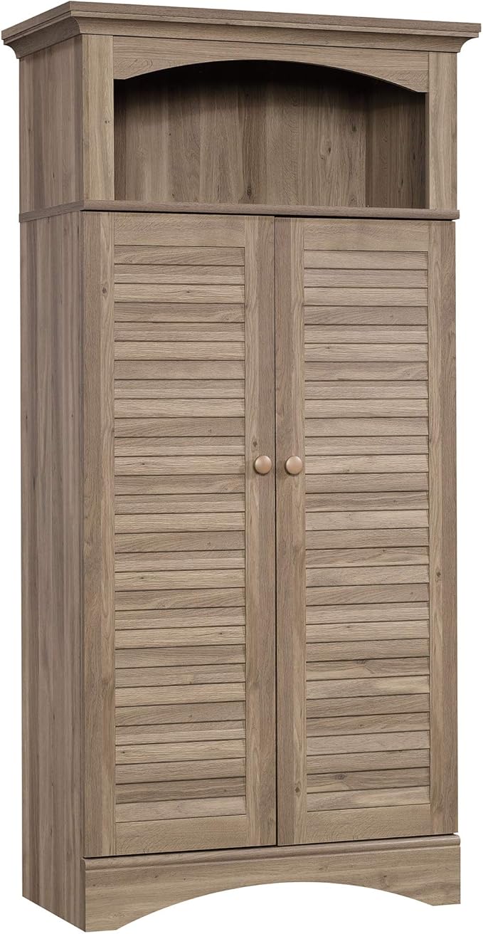 Harbor View Storage Pantry Cabinet, L: 35.28"x W: 17.87"x H: 71.73",