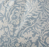 Duvet Cover Queen Size, 600 Thread Count Cotton Beige & Bluish Grey Printed