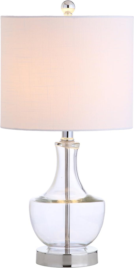 JYL1029B Colette 20" Mini Glass LED Table Lamp, Transitional, Glam, Global, Modern