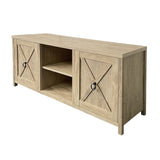 Granger TV Stand, 58" Wide, Brown