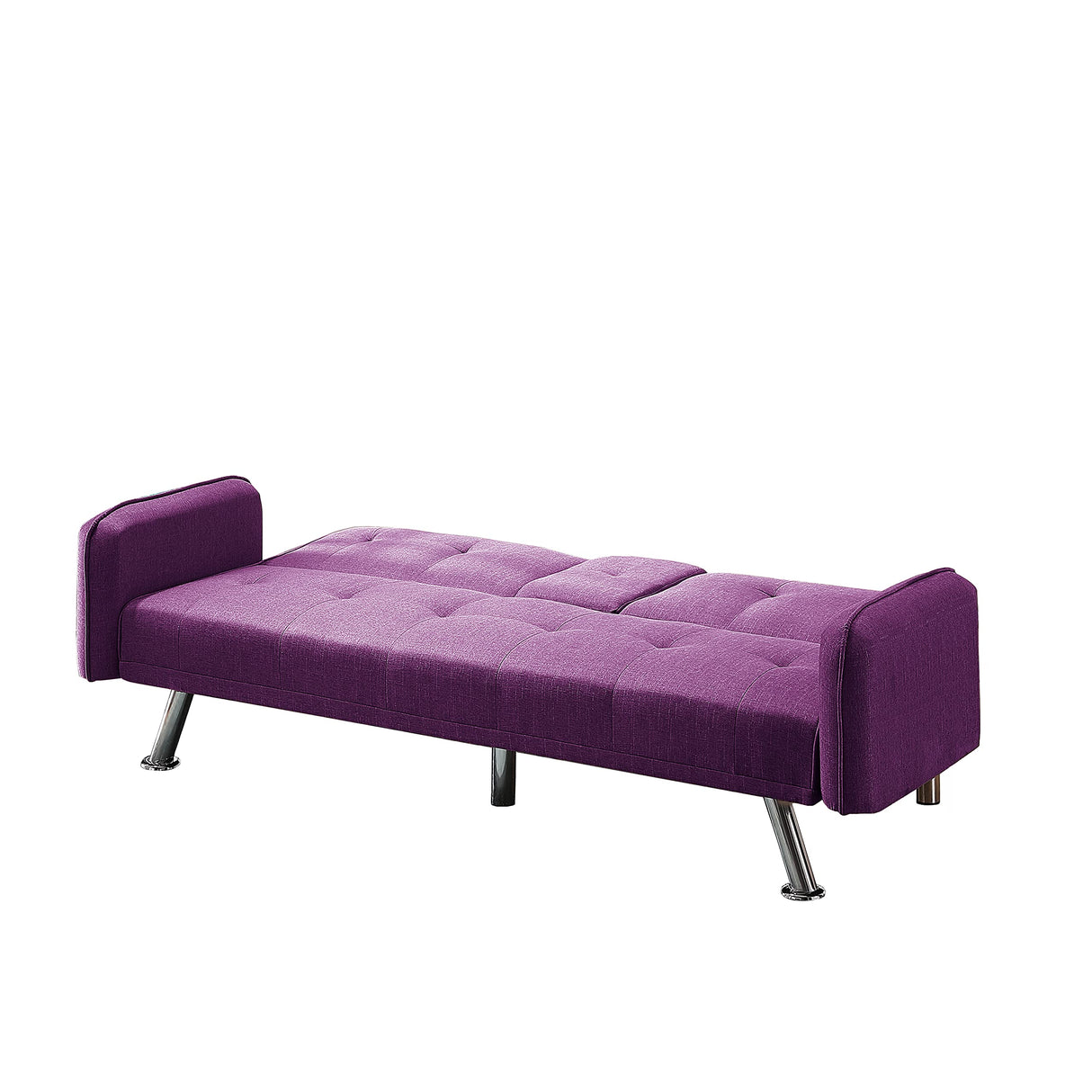 Sofa Sleeper Couch Futon Couch Bed with 2 Cup Holders