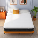 Mattress Queen Size, 12 Inch Hybrid Memory Foam Firm Queen Mattress Size