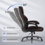 Big and Tall Office Chair- 500 LBS Heavy Duty Executive Office Chair for Heavy People