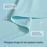 Evercool®+ Flat Sheet Full/Queen Size, Breathable Luxury Bedding for Hot Sleeper