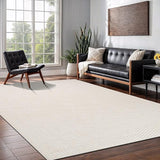 Easy Jute Rug 9x12, Indoor Outdoor Natural Color Farmhouse Area Rugs for Living Room