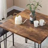 3 Piece Kitchen Room Chairs Set for Dinette, Breakfast Nook, Farmhouse, Small Space