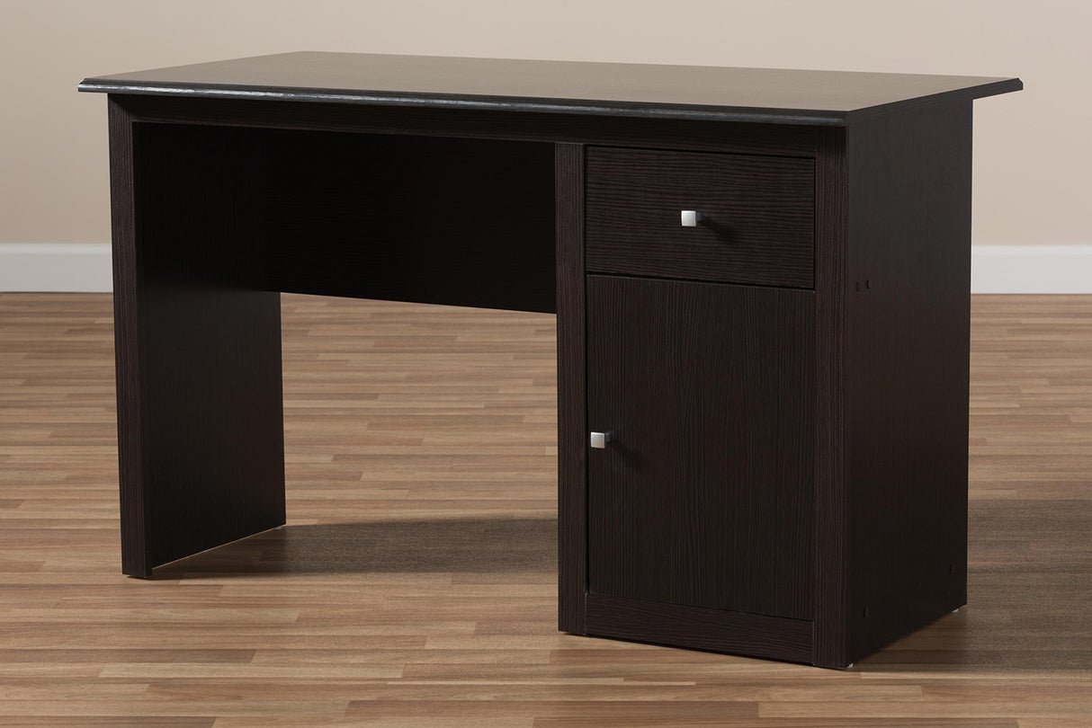 Etamps Desk, Wenge Dark Brown