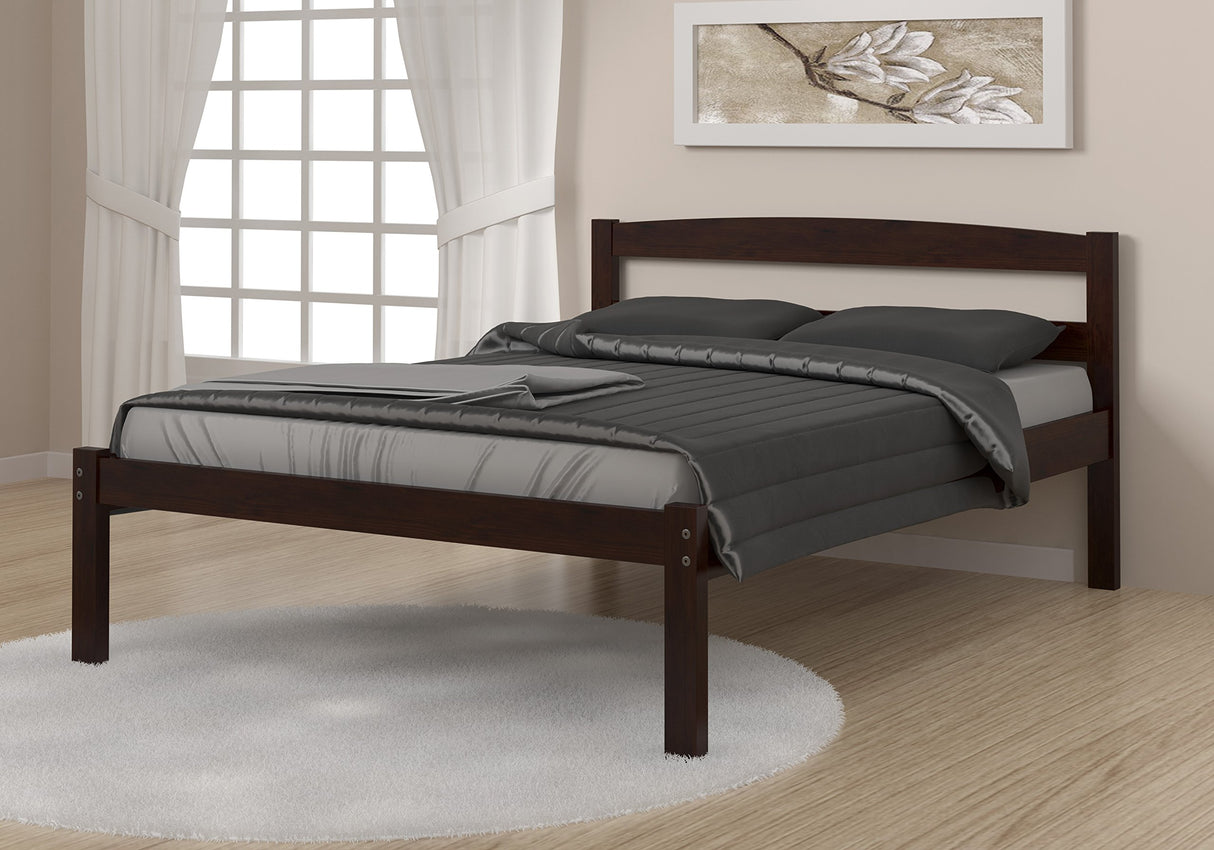 Econo Bed, Full, Dark Cappuccino