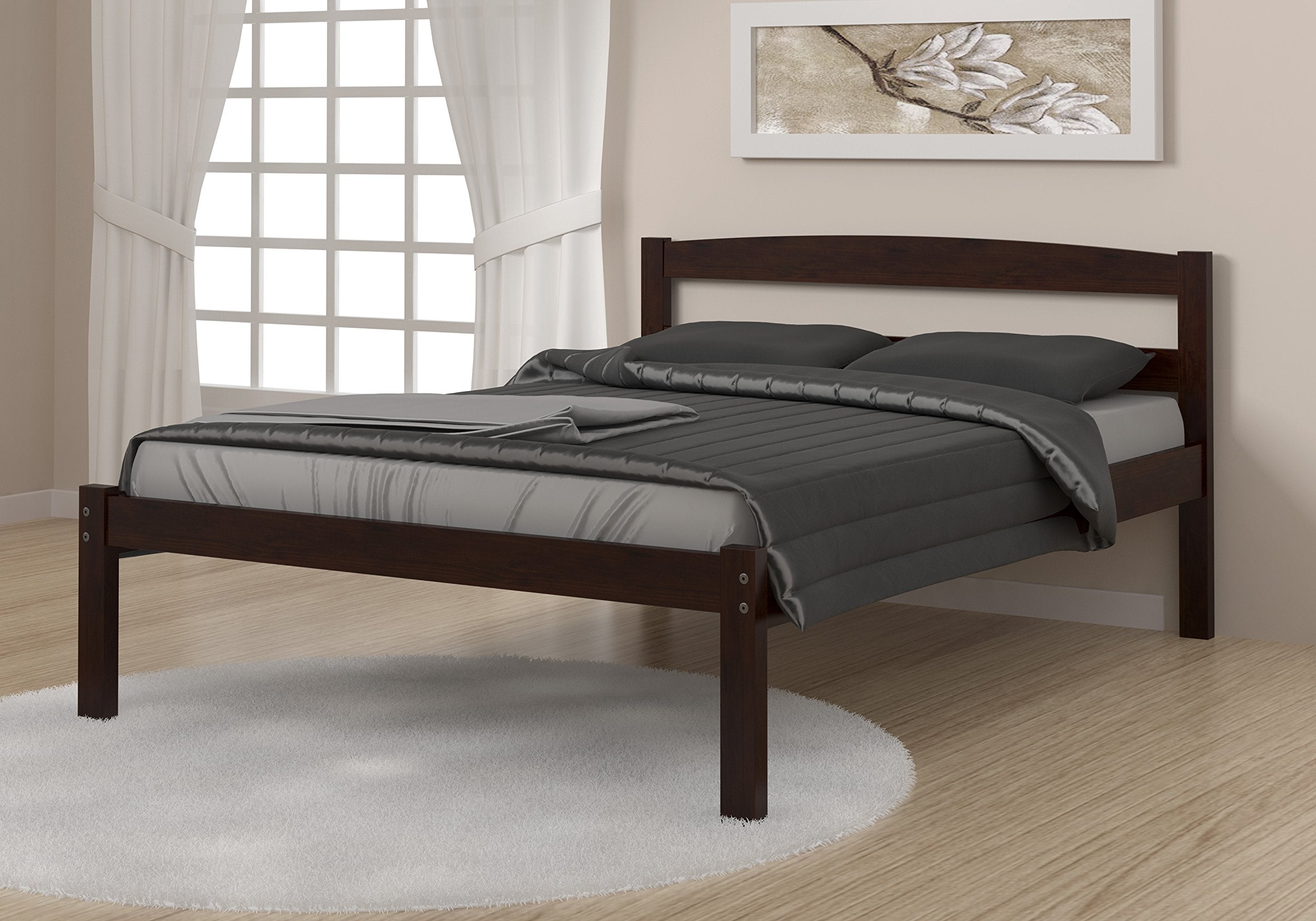 Econo Bed, Full, Dark Cappuccino