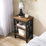 Side Storage Shelf Nightstands for Living Room,Bedroom Furniture,Shelves