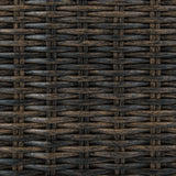 Signature Design by Ashley Coastline Bay Casual Weather Resistant Outdoor Loveseat with Cushion and 2 Throw Pillows, Beige & Dark Brown