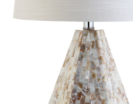 JYL4004A-SET2 Set of 2 Table Lamps Isabella 21" Seashell LED Table Lamp