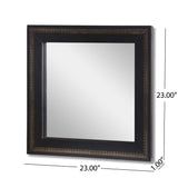 Cass Wall Mirror, Black + Golden