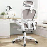 Office Chair with Headrest, Ergonomic Desk Chair with Wheels, Task Swivel Comfy Chair