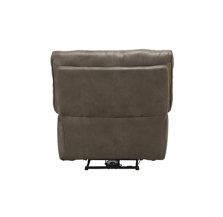 Harumi Recliner (Power Motion) in Gray Fabric