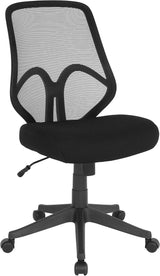 Salerno Series High Back Black Mesh Office Chair