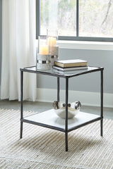 Ryandale Contemporary Accent Table, Antique Black