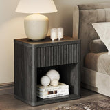 Night Stand Nightstand with Drawer Storage Bed Side Table