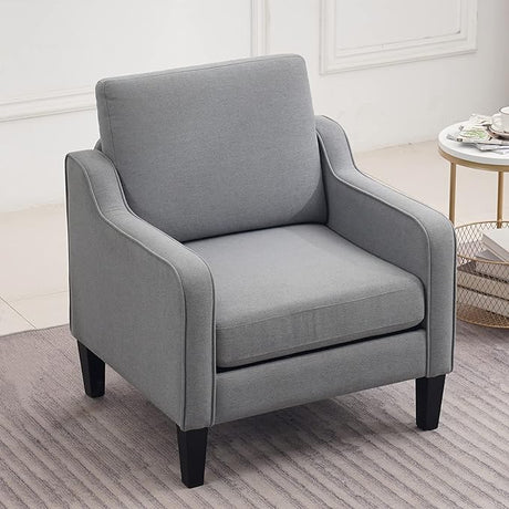 Loveseat 53" Small Couch Loveseat Sofas for Living Room Mid Century Modern Sofa Couch Navy Blue
