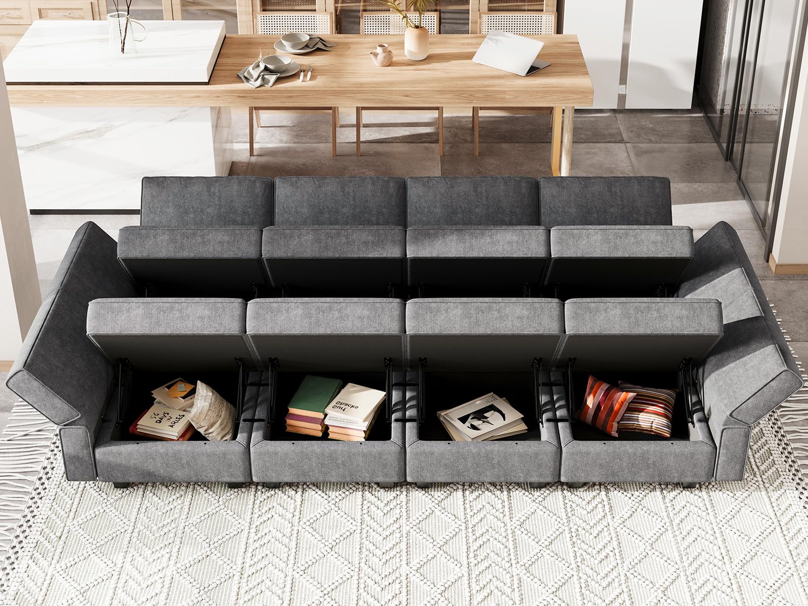 Modular Sleeper Sofa Sectional Sleeper Couch Convertible Sectional Couch
