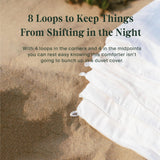 Lasuens 100% Viscose from Bamboo Comforter Queen, Cooling Duvet Insert, Down Alternative Blanket, 350 GSM All Season Summer Comforter - Soft and Fluffy Cooling Comforter for Hot Sleepers 94x90 Inches