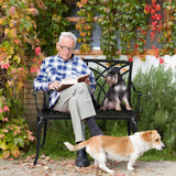 Outdoor Bench - Cast Aluminium Garden Bench