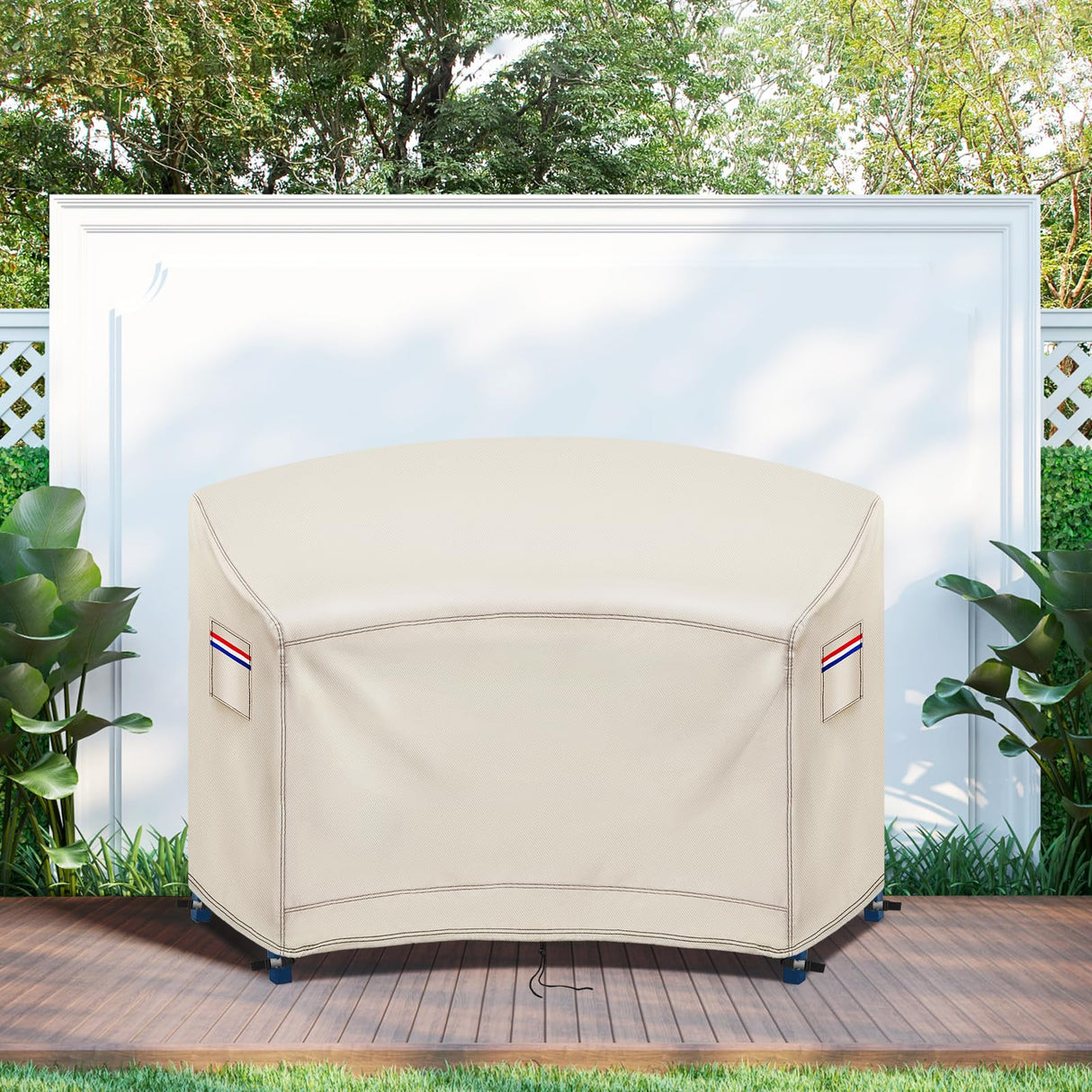 Tall Adirondack Chairs Set Cover,Waterproof Covers for Tall Adirondack Chair Set of 2