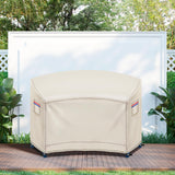 Tall Adirondack Chairs Set Cover,Waterproof Covers for Tall Adirondack Chair Set of 2