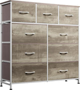 9-Drawer Dresser, Fabric Storage Tower for Bedroom, Entryway, Closet,