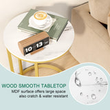 C Table End Table, C Shaped Sofa Side Table, Couch Tables That Slide Under