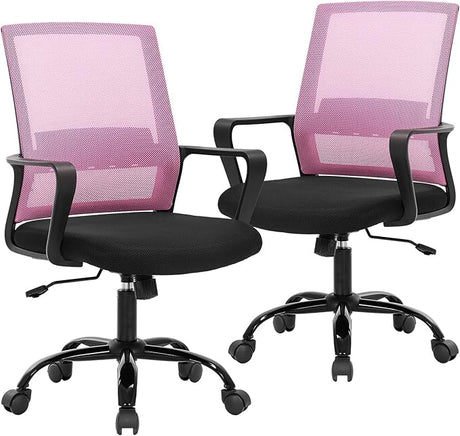 Office Chair Desk Chair Computer Chair Swivel Rolling Executive Lumbar Support