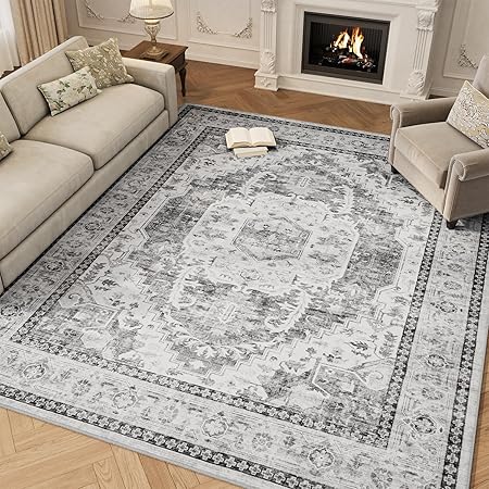 5x7 Area Rugs for Living Room Rug Machine Washable Rug Carpet Rugs