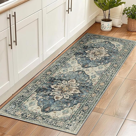 5x7 Area Rugs 5x7, Washable Rug, Non-Slip, Rugs for Living Room, Kitchen Rugs, Rugs