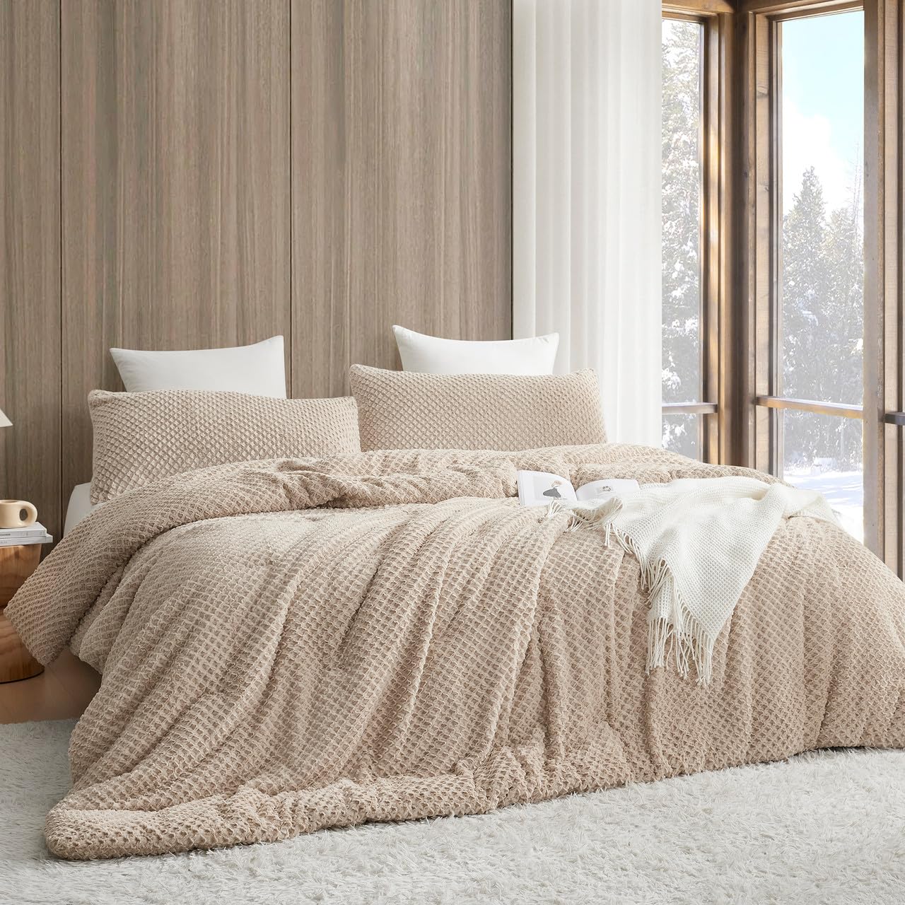 Justa Nother Coma Inducer Oversized King Comforter Set - Brazilian Sand