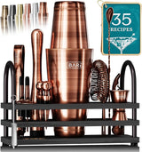 Mixology Bartender Kit Bar Set | 14-Piece Cocktail Shaker Set | Martini