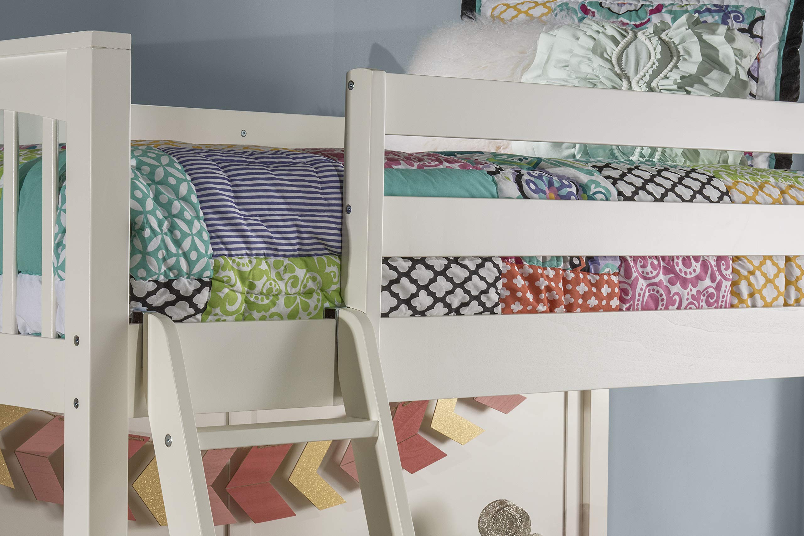 Hillsdale Furniture Pulse Loft, Twin, WHITE