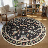 Insect Washable Area Rug 8x10 - Soft Non-Slip Bedroom Carpet