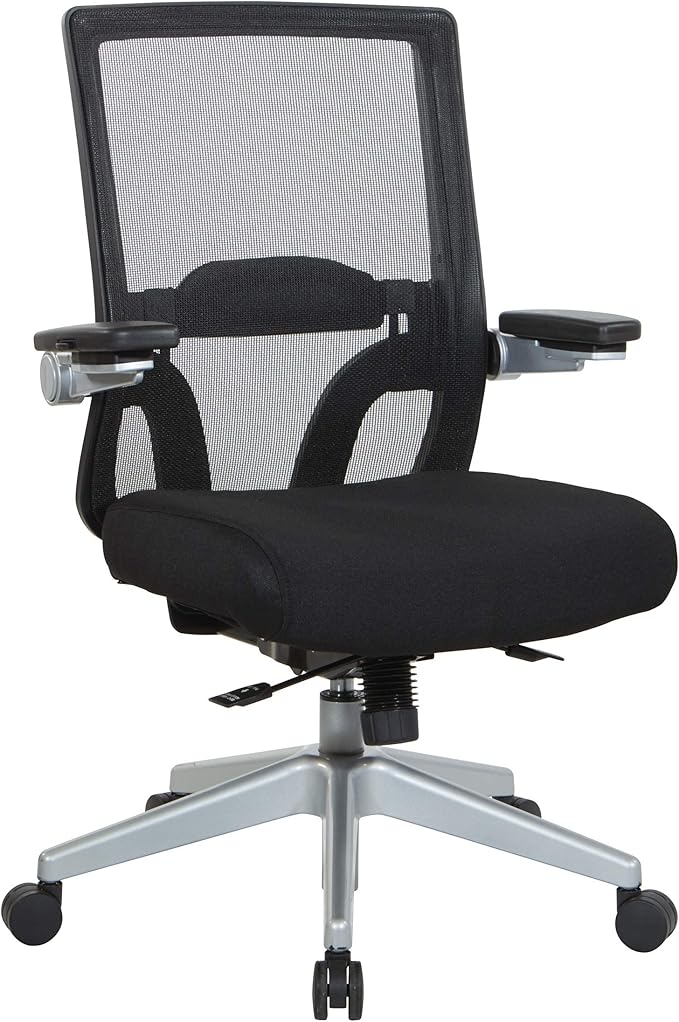 Seating 867 Series Adjustable Manager's Chair with Breathable Mesh Back