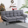 Futon Sofa Bed/Couch, Memory Foam Small Splitback Sofa for Living Room