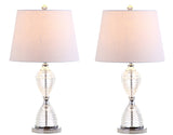 JYL2045A-SET2 Set of 2 Table Lamps Aubrey 24" Crystal LED Table Lamp Glam