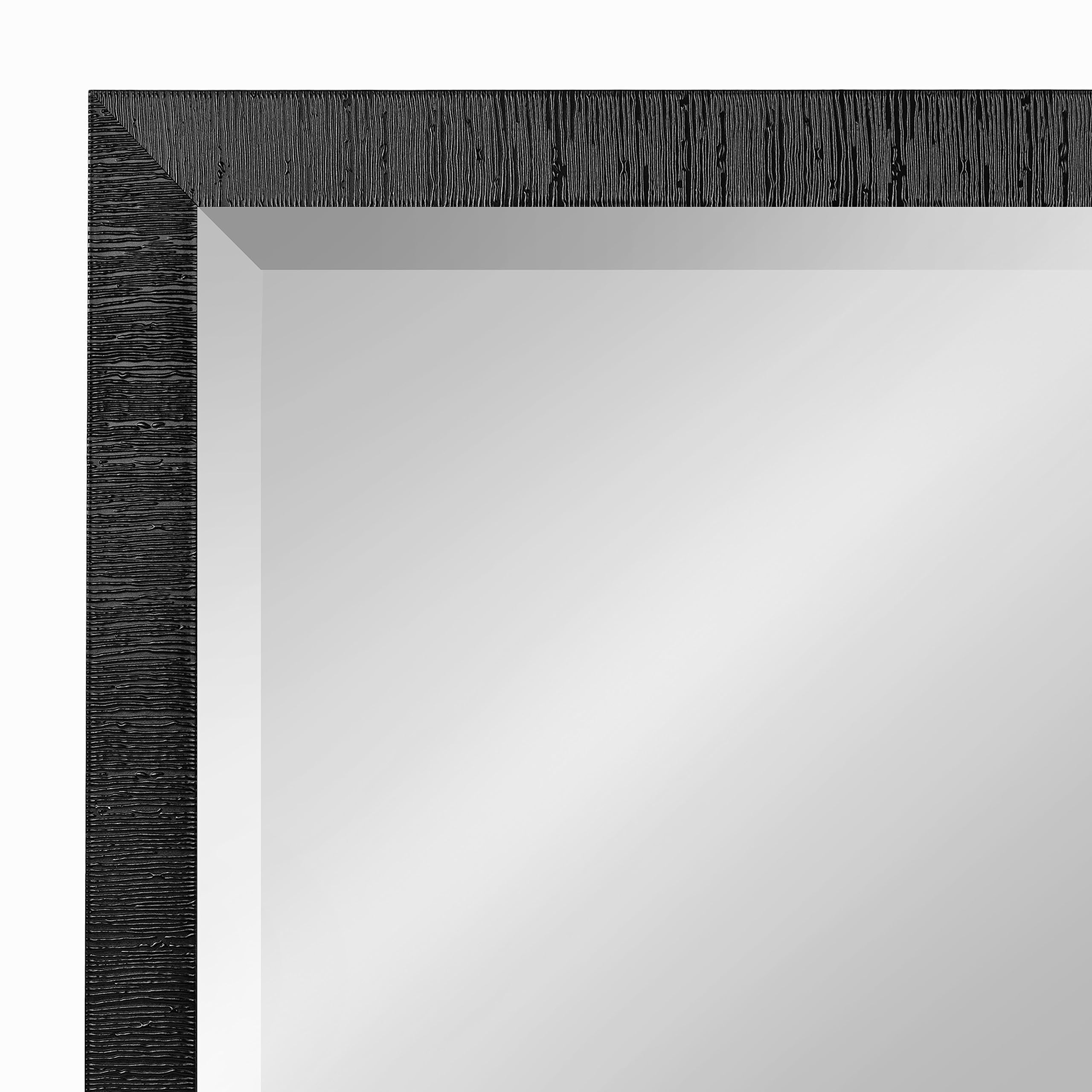 Modern Rectangle Wall Mirror,  Framed Rectangular Statement Mirror