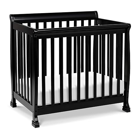 Kalani 4-in-1 Convertible Mini Crib in White | Greenguard Gold Certified