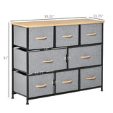 Drawer Dresser, 3-Tier Fabric Chest of Drawers, Storage Tower Organizer Unit