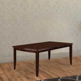 Benjara Transitional Dining Table, Brown