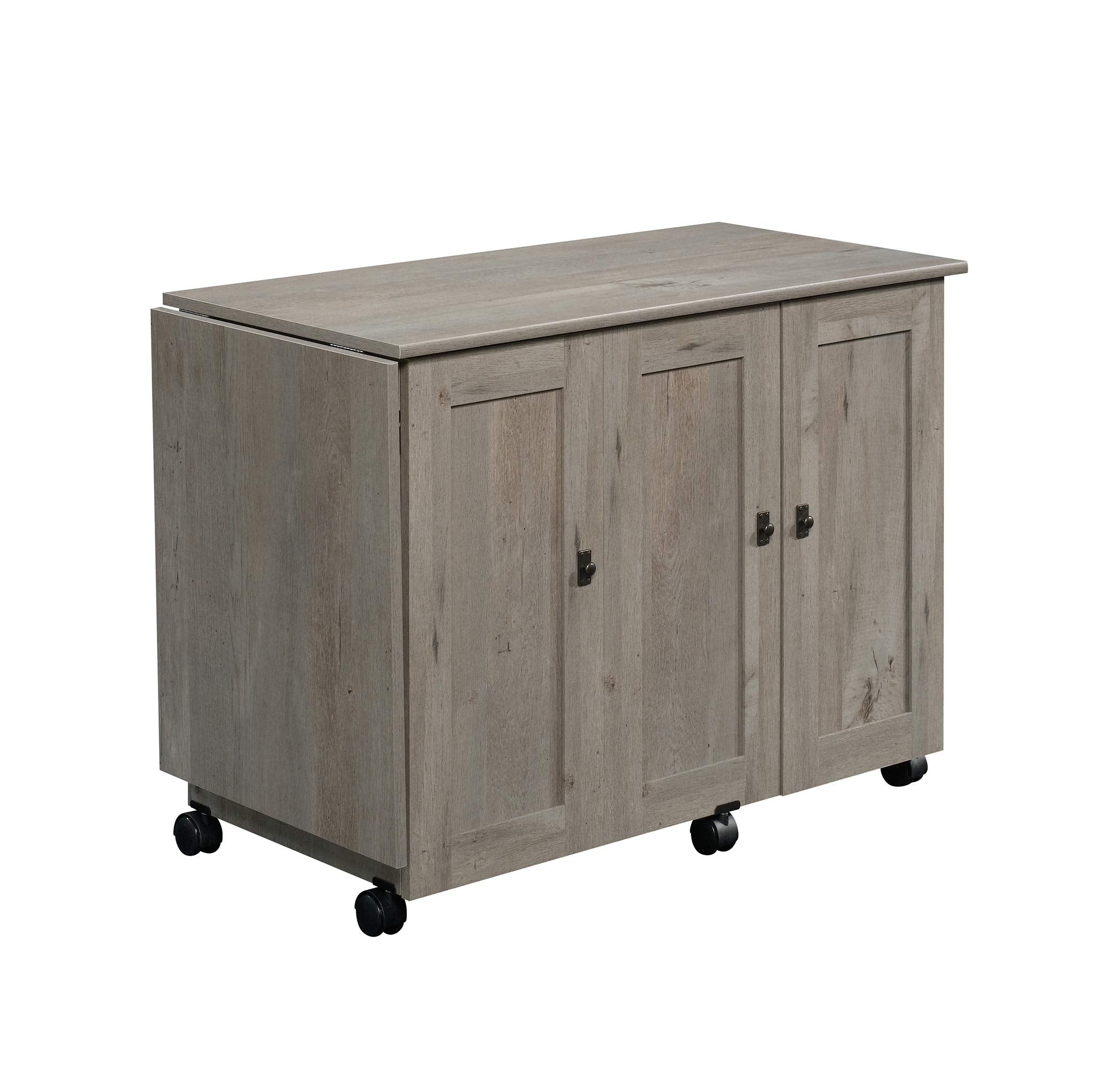Miscellaneous Storage Sewing/Craft Cart/ Pantry cabinets, Mystic Oak finish